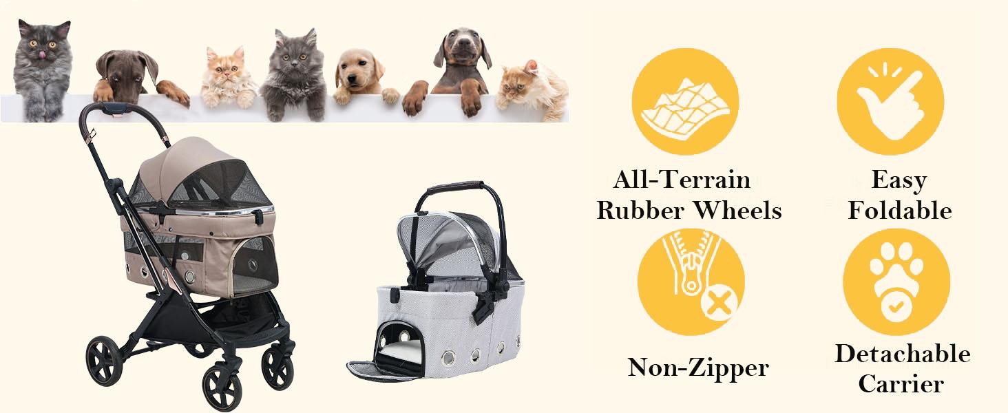 Stationary Pet Carriage