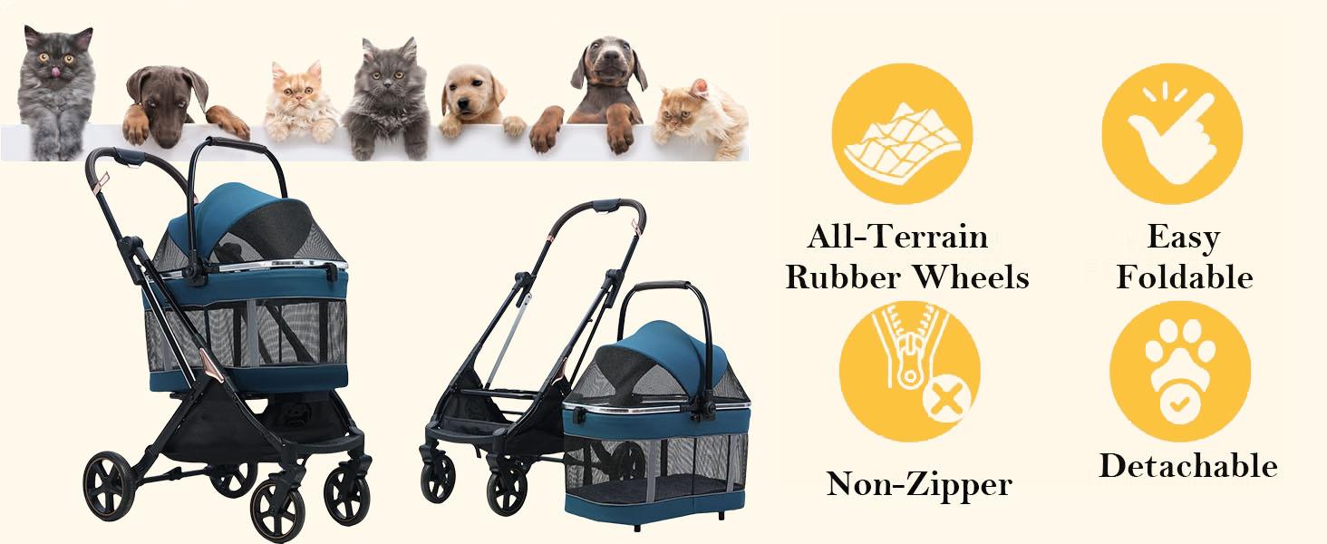 View 360° Pet Stroller