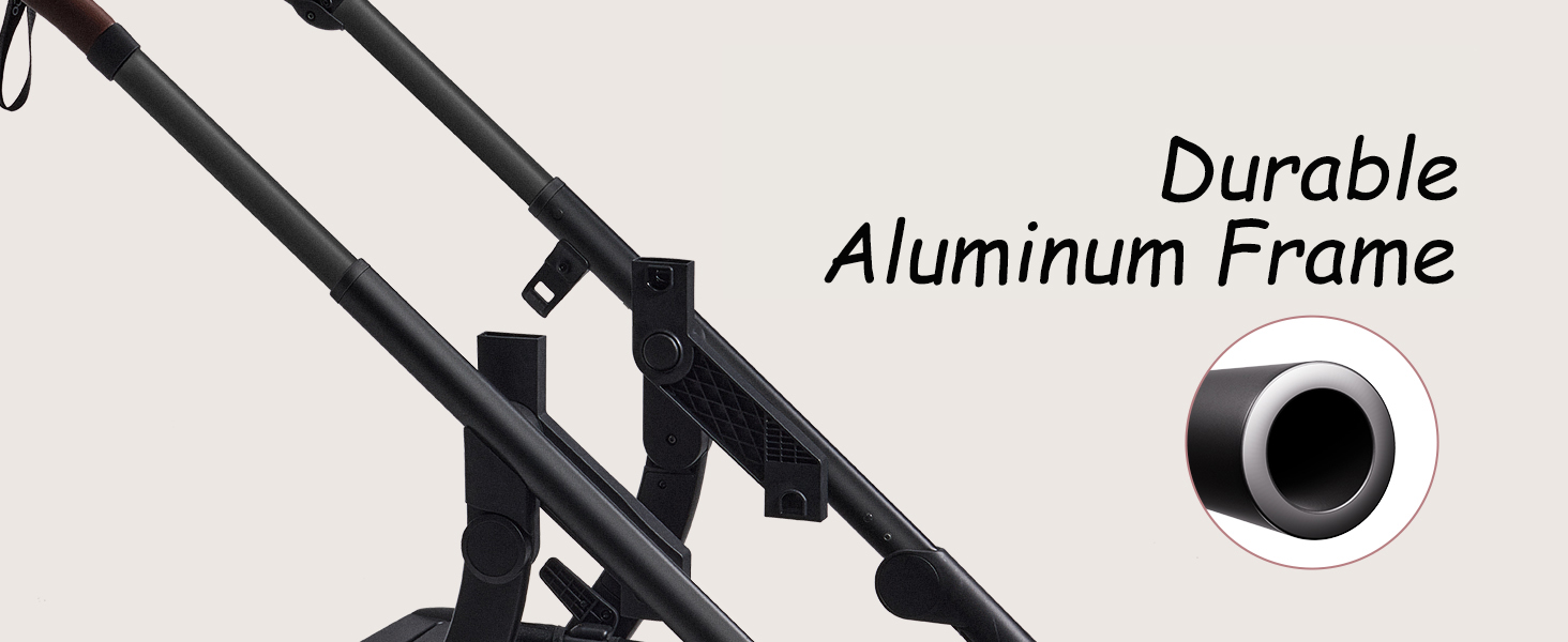 Aluminum Reversible Stroller
