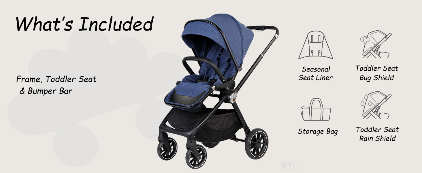 Multifunctional Travel Stroller