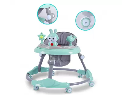 Baby Activity Walker With Music, Silent Wheels 508