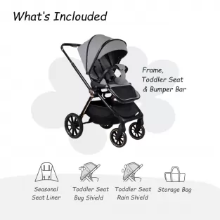 Plated Luxury Stroller