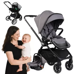 Carseat Big Wheel Stroller