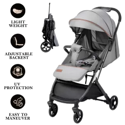 The Full SunShield Stroller features a 50+ UV-rated canopy to block 99% of harmful rays. Breathable mesh keeps baby cool, while one-hand fold makes it easy to take anywhere. 5-point harness – shop now